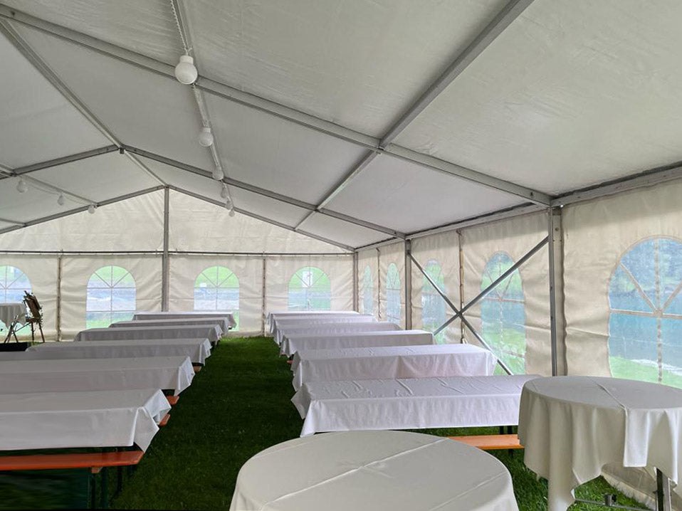 Festzelt 10M - Vereinsanlass bis 500 Gäste – Easytent AG